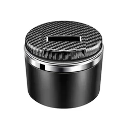 Car Goods LED Light Convenient Storage Garbage Flame Retardant Ashtray for Land Rover Porsche Mercedes Benz Infiniti ford Subaru