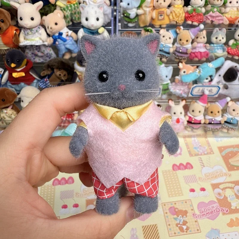 عائلات سيلفانيان كاليكو كريترز Ternuwheels مفاجأة أنيمي لعب فتاة لعبة المطابخ شخصيات لطيف Ternurines دمية متوسطة الحجم 4 #3