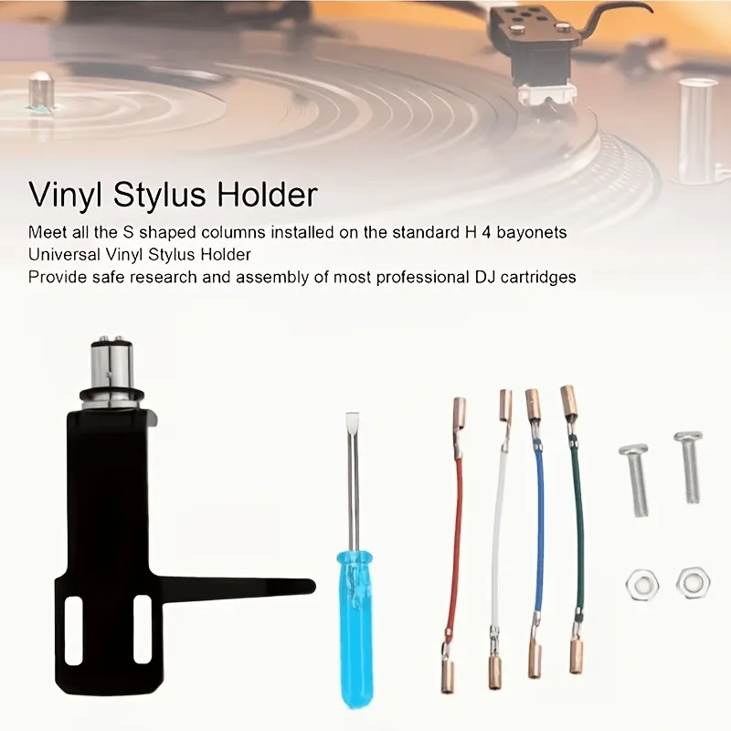 Universal Cartridge Stylus Headshell Holder Aluminum Alloy For Turntable LP Vinyl Pickup Record Player HIFI Accessory image 3