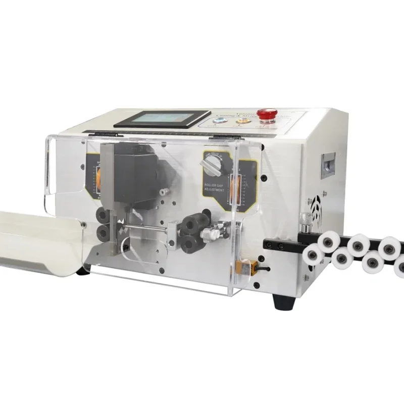 

SWT508-SDB2 Automatic Wire Strip Stripping Machine Cable Manufacturing Equipment Compatible Single 2.5mm2 Double 4.5mm2 Wires