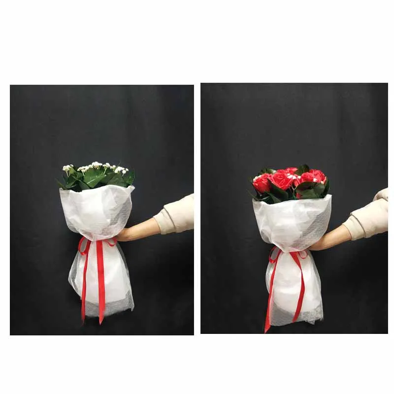 The Bouquet (Red) By Bond Lee & MS Magic 9 Flowers Magic Tricks Gimmicks Close Up Magic Stage Magia PorpsToys Classic Magie