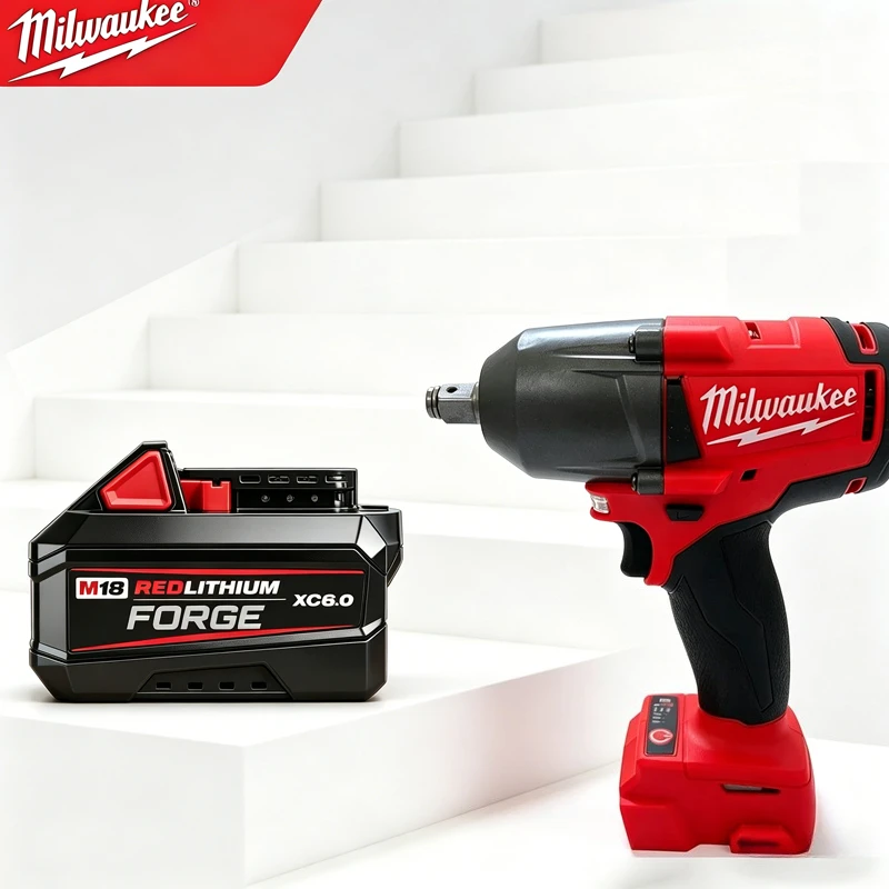 

Milwaukee M18 M18B6, 6000mAh lithium ion Battery XC 48-11-1860 48-11-1815 100% Original Milwaukee Rechargeable Battery
