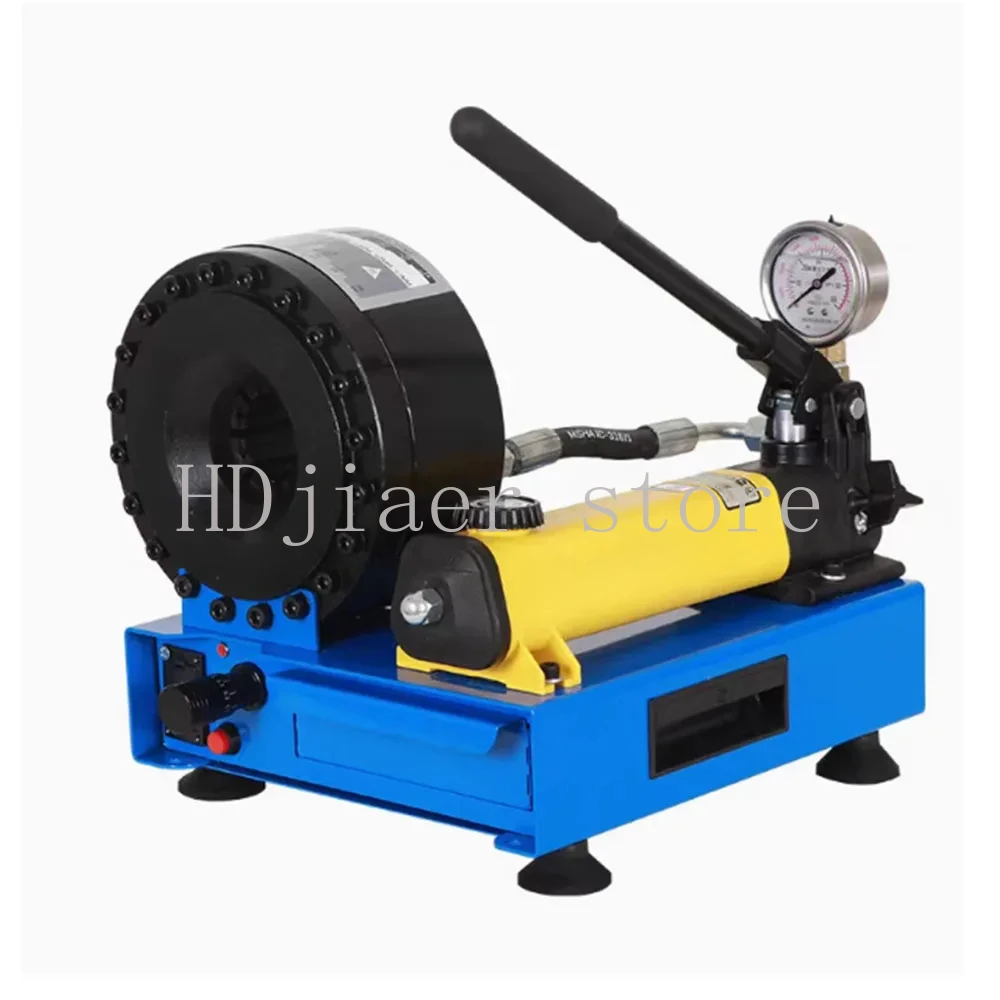

Portable Manual 1/4-1" Hydraulic Hose Crimping Tool Hydraulic Hoses Fittings Pressing Machine Pipe End Forming Machine