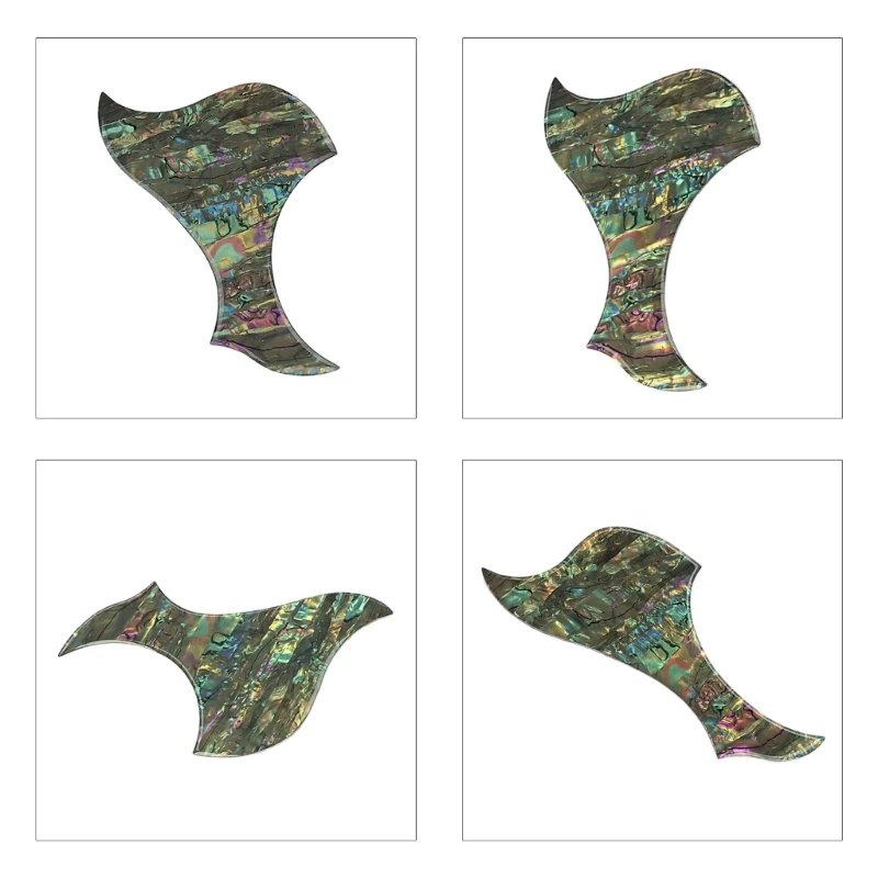 Professional PVC Guitar Pickguard Guitar Protective Cover Decorative Painted Guitar Pickguard PVC Protector PVC Texture