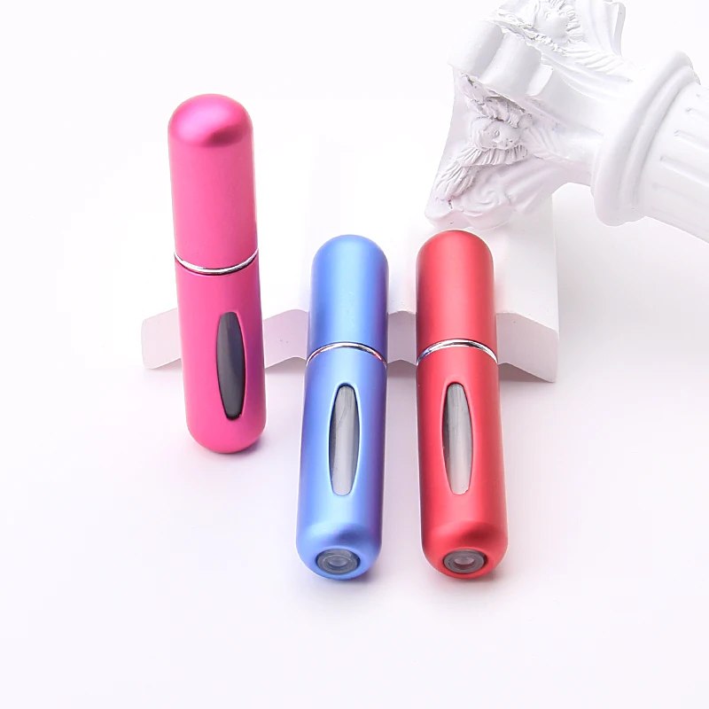 3/4/5Pcs 5ml Refillable Mini Perfume Bottles Essential for Travel Portable and Refillable Atomizers