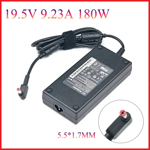 19,5 V 9.23A 180W 5,5*1,7 AC adaptador de corriente para ordenador portátil cargador para Acer Aspire V17 Nitro 5 ADP-180MB K N20C1 N17C1 G900-757W AN515-52