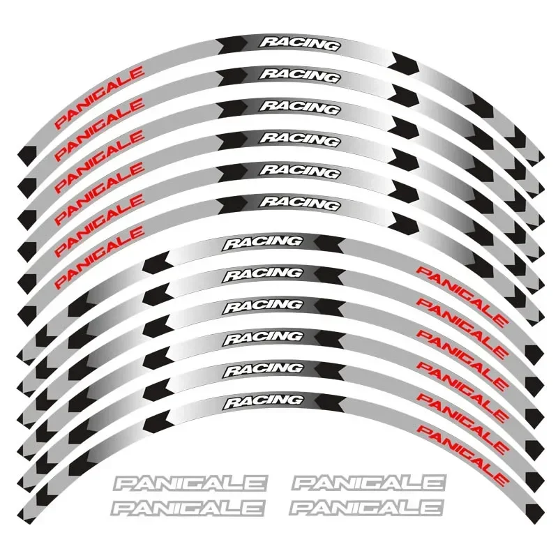 Calcomanía decorativa para rueda de contorno de motocicleta, piezas para DUCATI PANIGALE 1199 S 899 1299 S R 959, 5