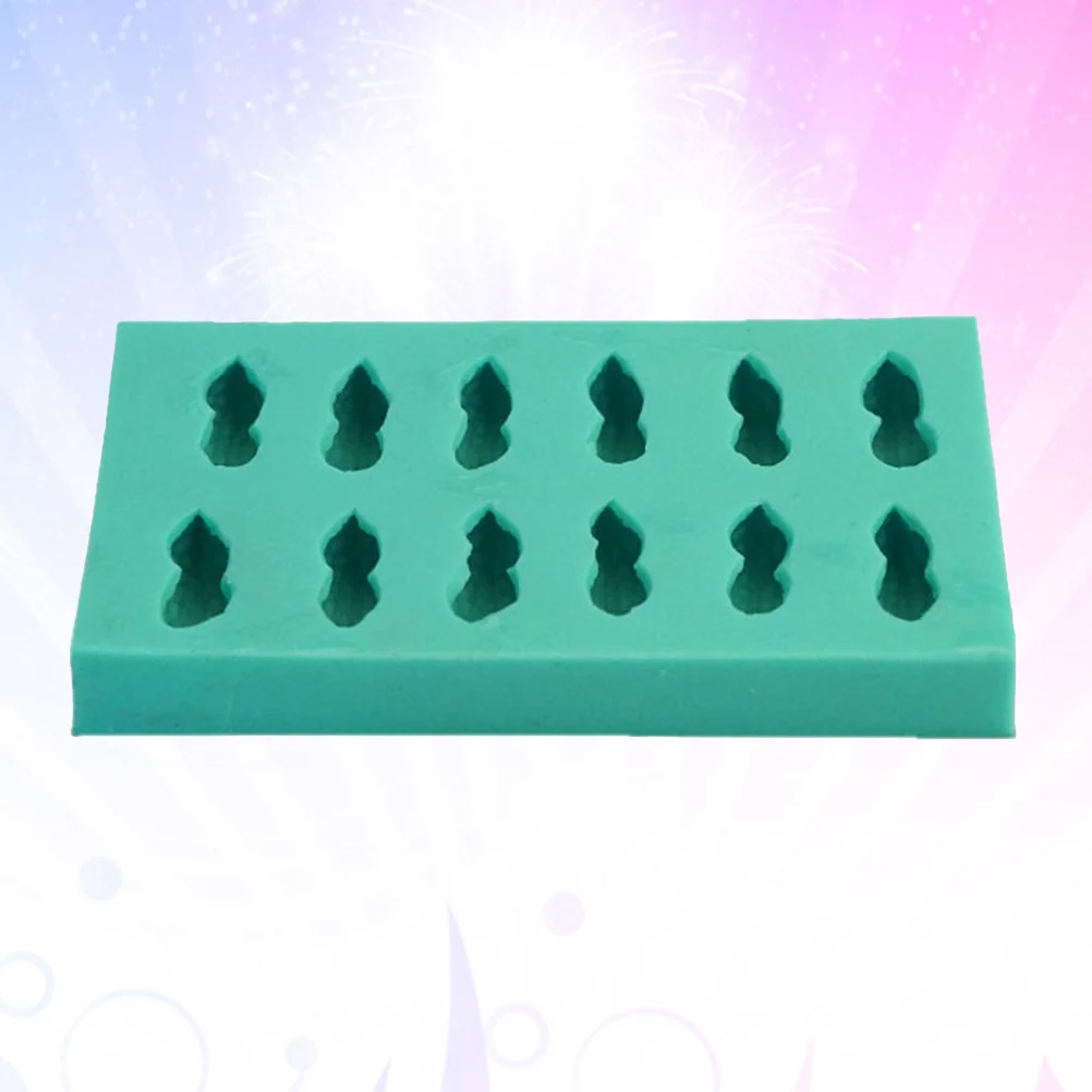 

Baking Mold Silicone Fondant DIY Mould Cake Soap Household Green Decorating Tool