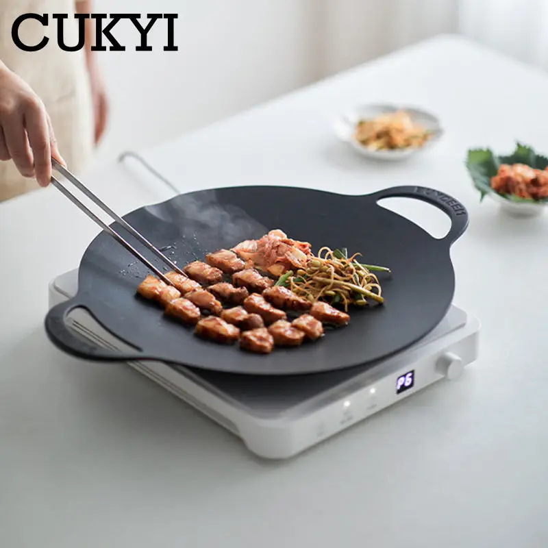 CUKYI Household Induction Cooker Electric Cooking Machine Electromagnetic Oven Portable Stove Waterproof Hot Plate Kitchen Tool