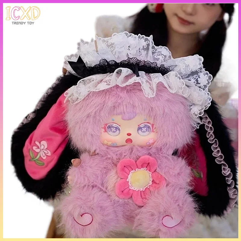 

Genuine "Three Little Furry Rabbits" 680 Series Of Plush Plush Plush Figurines Are Trendy Tabletop Decorations And Gifts