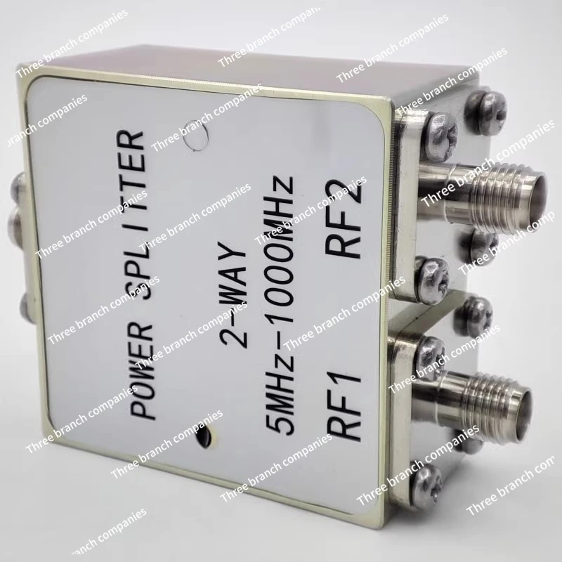 

Sub-divider 5MHz to 1000MHz RF power divider, splitter, broadband design, low insertion loss