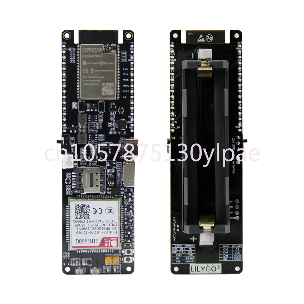 

Wireless Communication Module Small Card T-SIM7000G ESP32-WROVER-B