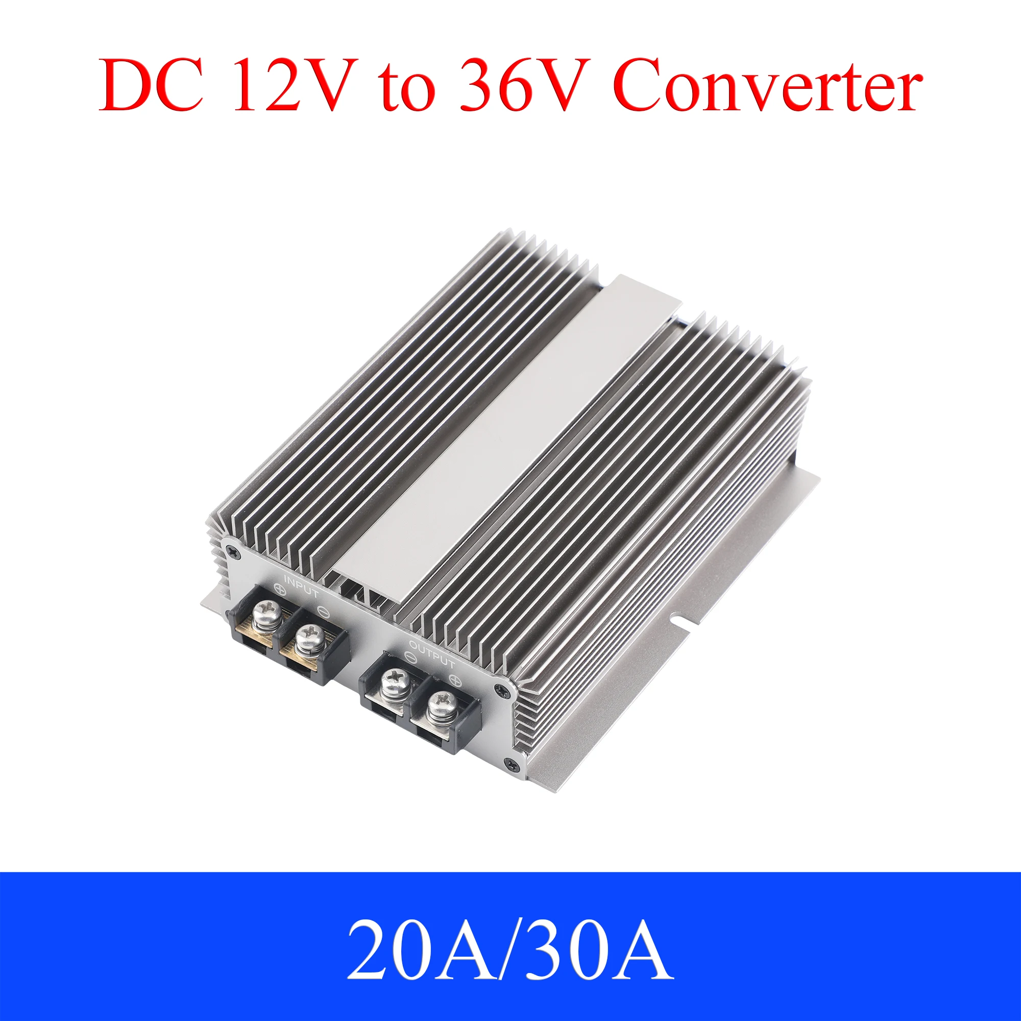 DC 12V to 36V Power Converter 20A 30A Auto Boost Regulator Step-Up Voltage Supply Module For Car