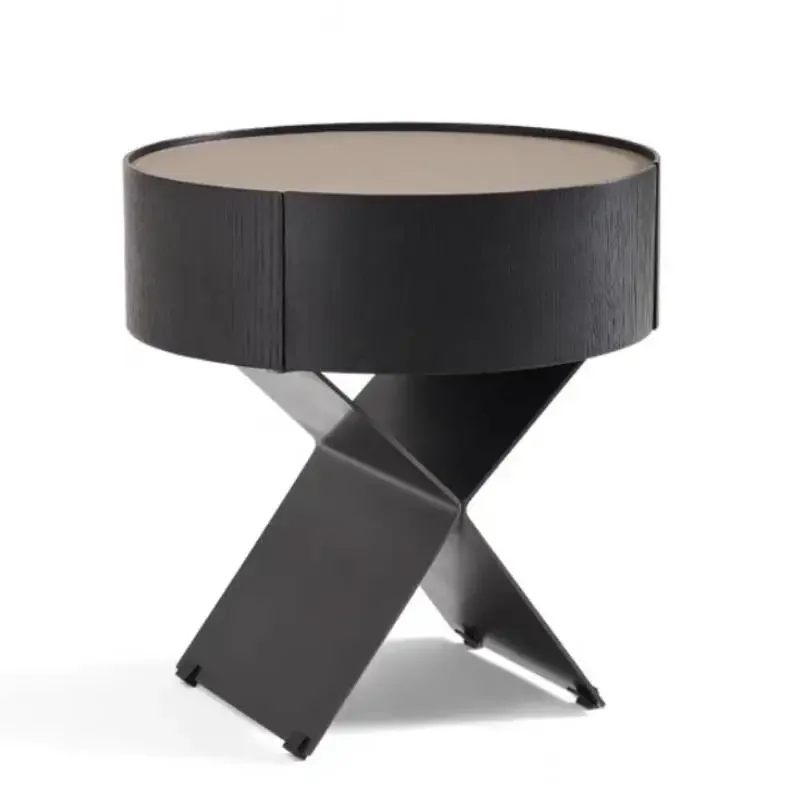 

Black Organizer Nightstands Nordic Design Storage Luxury Bedroom Nightstands Bedside Living Room Tavolino Da Letto Furniture