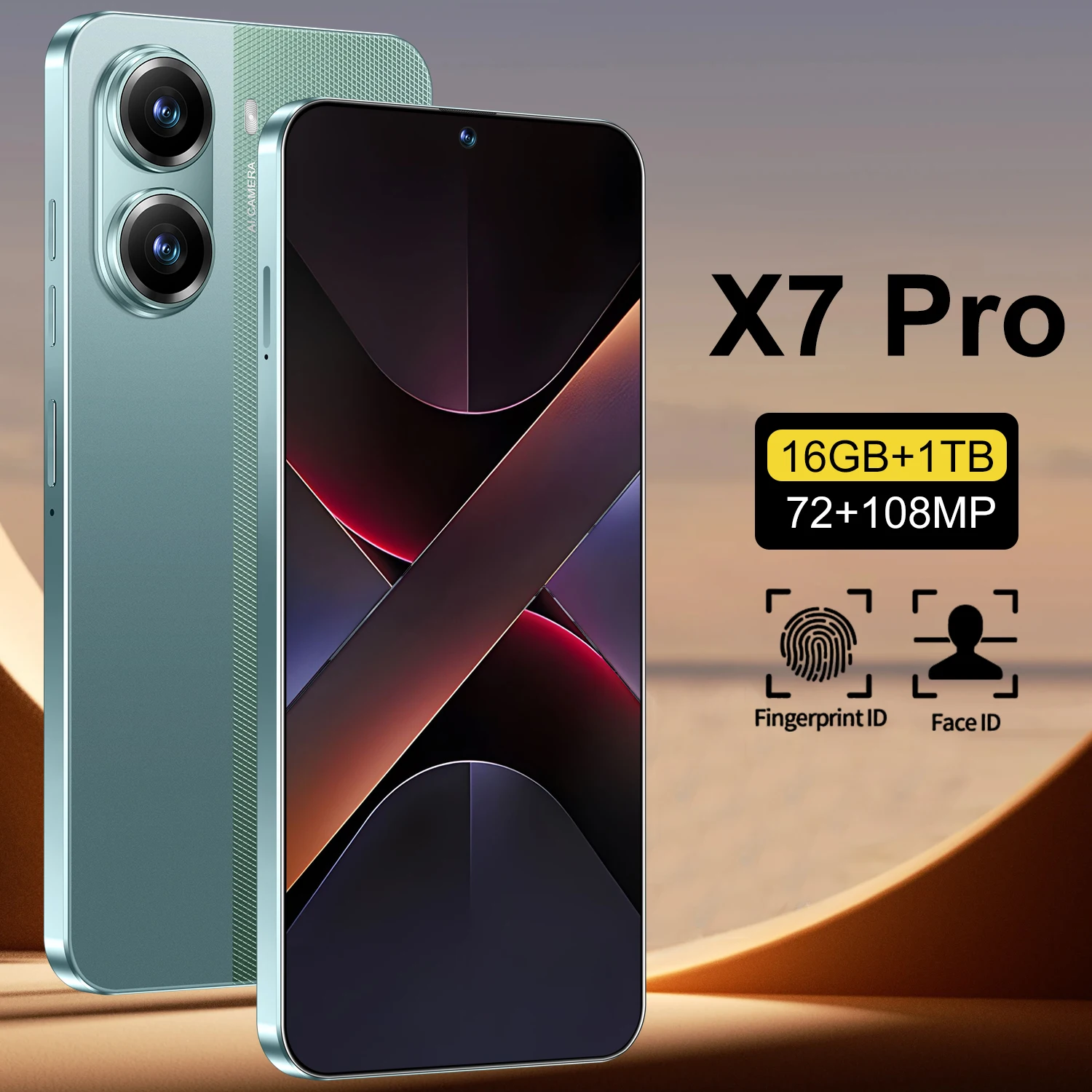 

2025 Original Pad X7 Pro max Tablet PC 7.3 inch HD 4K Android 14 22GB+2TB 8000mAh Battery 4G 5G Dual Sim Card WiFi GPS Google