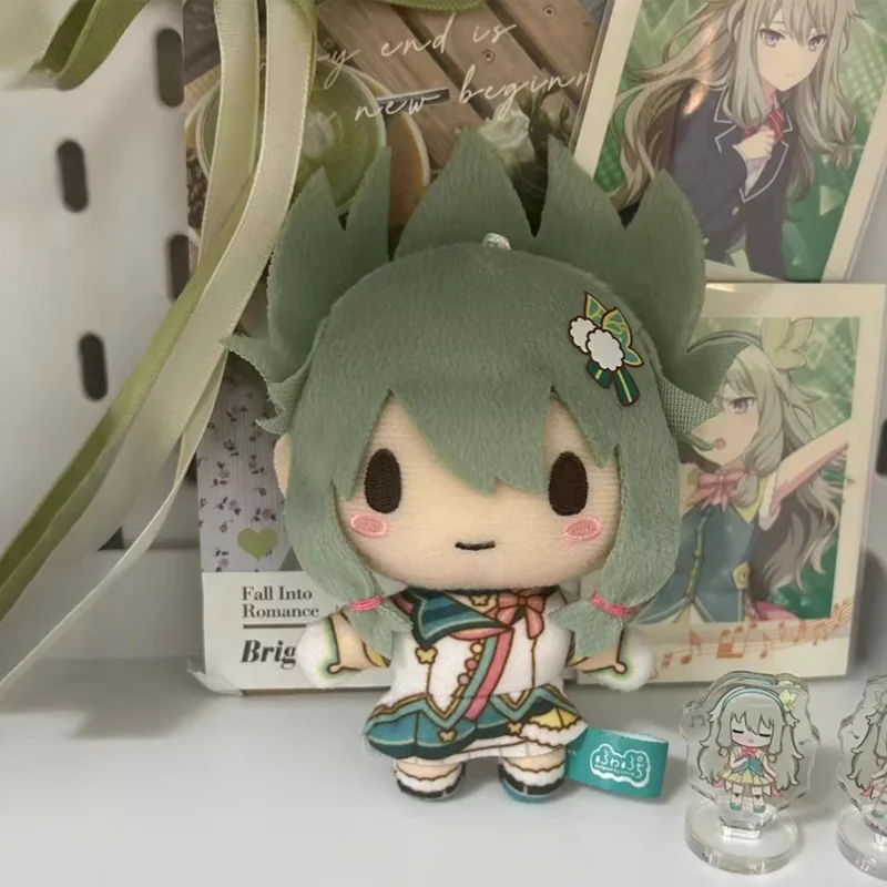 10 سنتيمتر Pjsk أفخم المفاتيح مشروع Sekai Tenma Tsukasa محشوة بلوشيز حقيبة قلادة Kamishiro Rui Kawaii أفخم دمية لعبة هدية