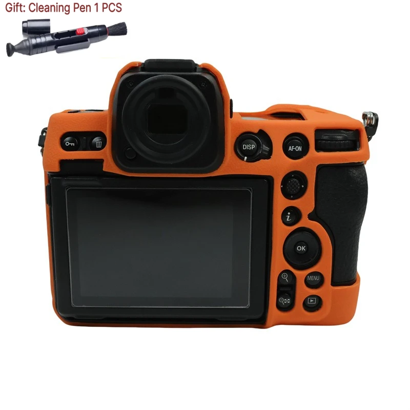 Micro-single silicone cover body For Nikon Z8 Camera bag z8 Camera protective soft rubber case +1 PCS Free Cleaning Pen