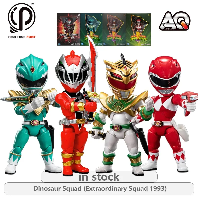 

Innovation Points Original Action Q Dinosaur Squad Extraordinary Squad 1993 Series Red Clothed Warrior Action Figure Model Toys