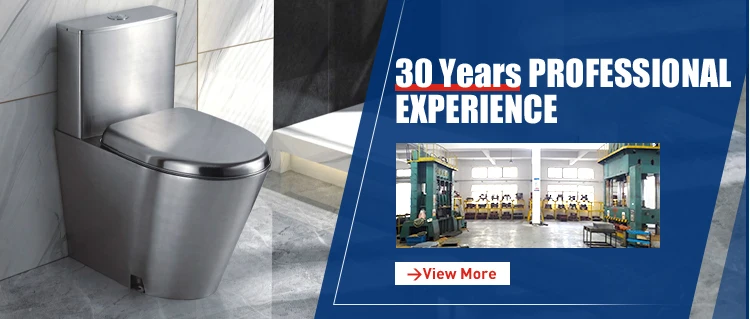 

Popular Hot Sale High Quality Stainless Steel Prison Toilet Sink Combo Modern Floor Standing Flush WC Toilet