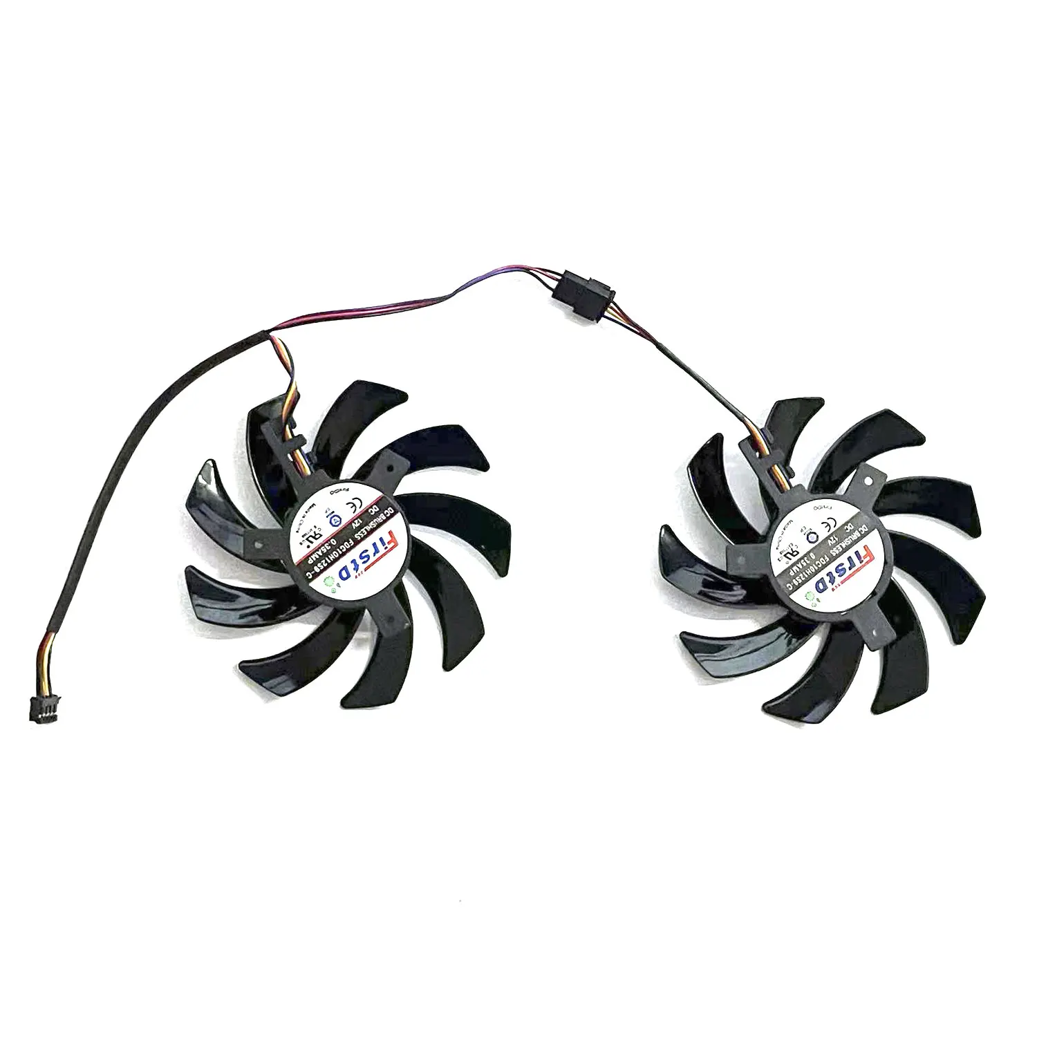 New FD7010H12S FDC10H12S9-C R9 270X GPU Cooler for Xfx R9 285/280/290/290X/280X Rx 480/470 Sapphire R9 270X 280