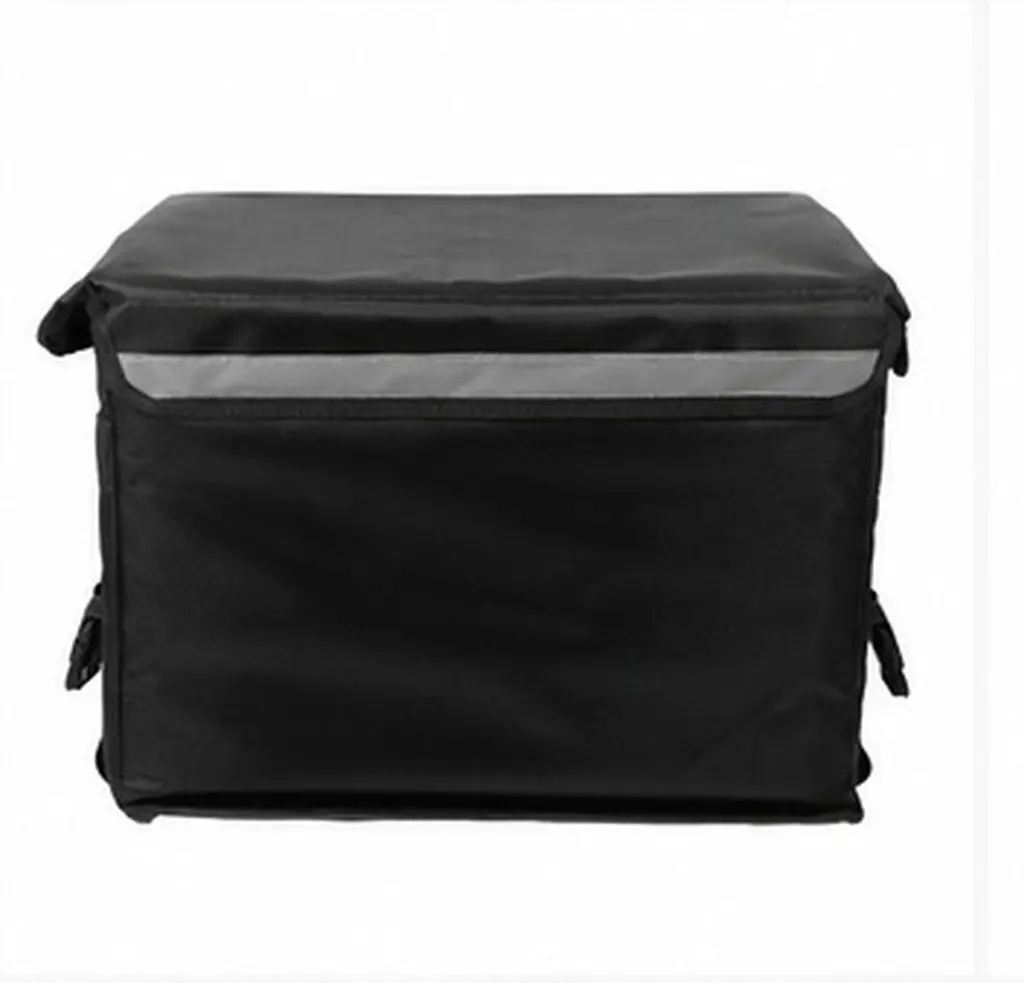 1Pcs Premium Insulated Food Delivery Box Large Capacity Thermal Lunch Case with Partition Design for Beach Picnic Barbecue