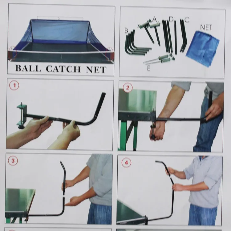 탁구 자동 공 회수기 오리지널 재활용 네트