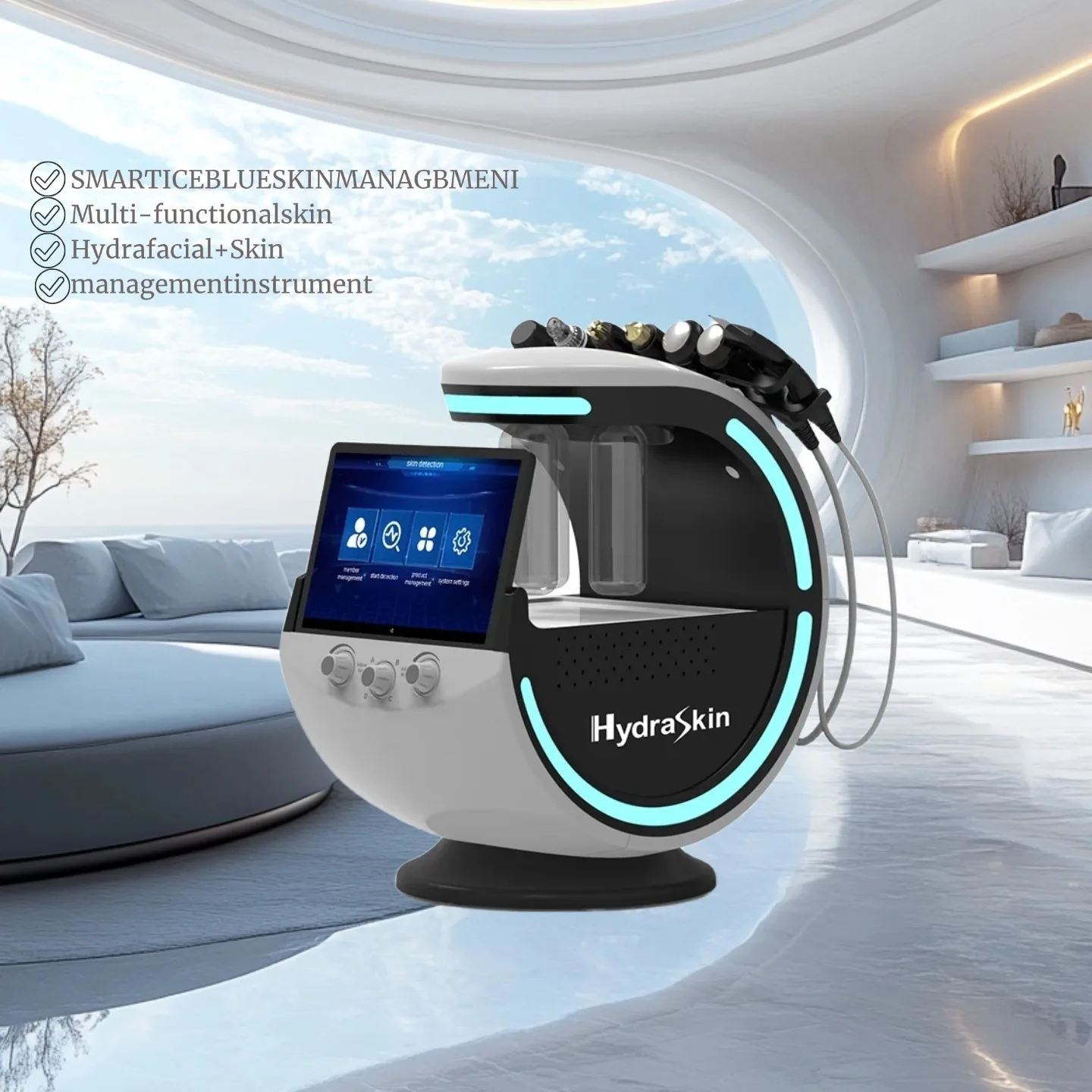 

Hydra Dermabrasion H2O2 Машина для очистки кожи, кислородный очиститель для лица Aqua Peel RF, удаление морщин, машина для ухода за кожей