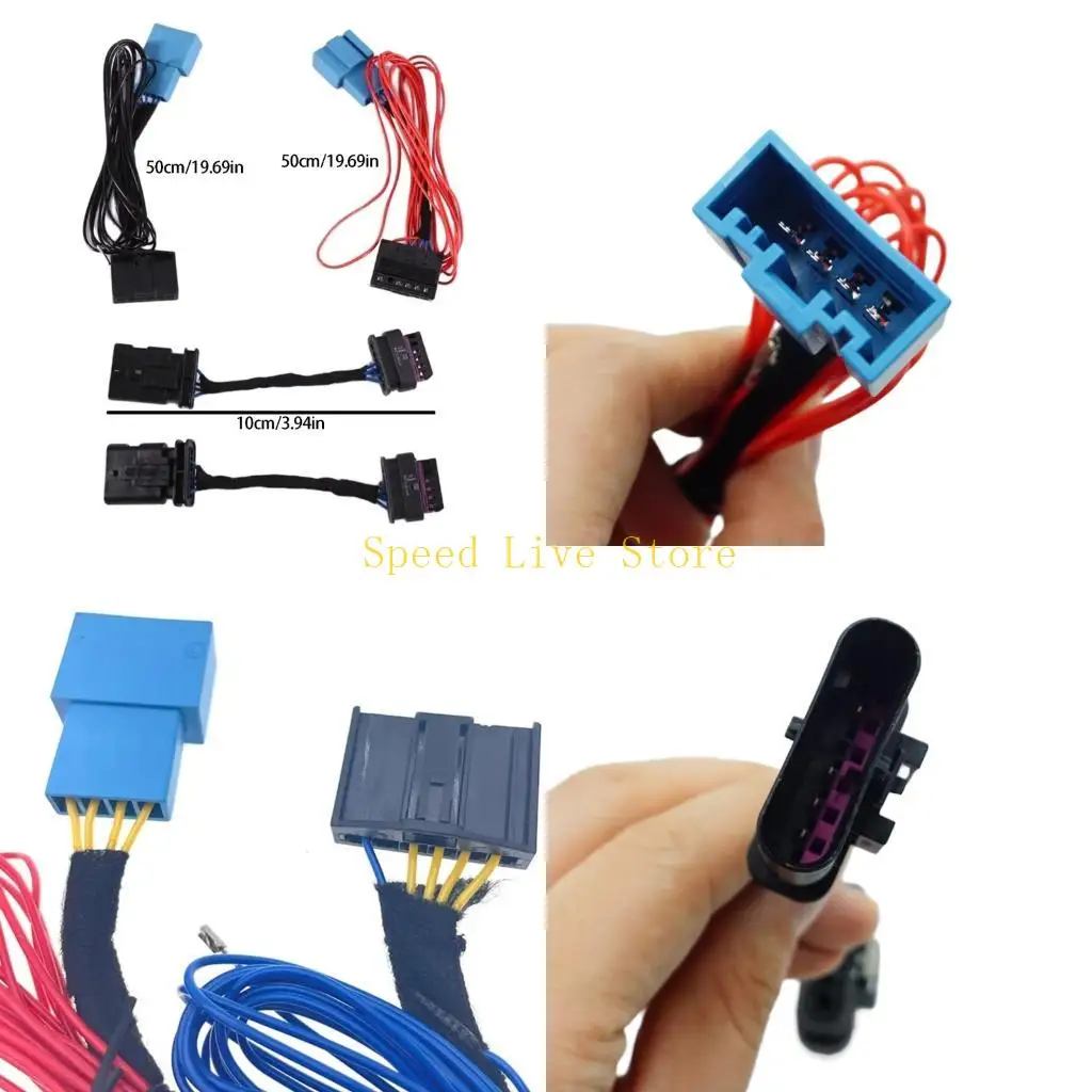547C Weather Resistant Rear Lamp Cable Connector for F30 F31 F80 Vehicle Easy Install