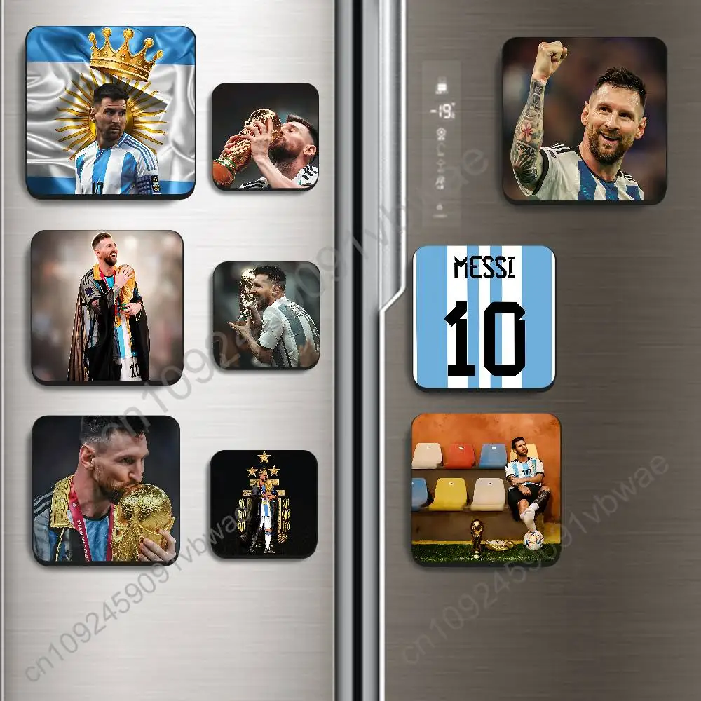 Autocollant magnétique Lionel Messi, le plus puissant d'Argentine, aimants pour réfrigérateur, ne se détachent pas, adaptés aux réfrigérateurs et à toutes les surfaces métalliques