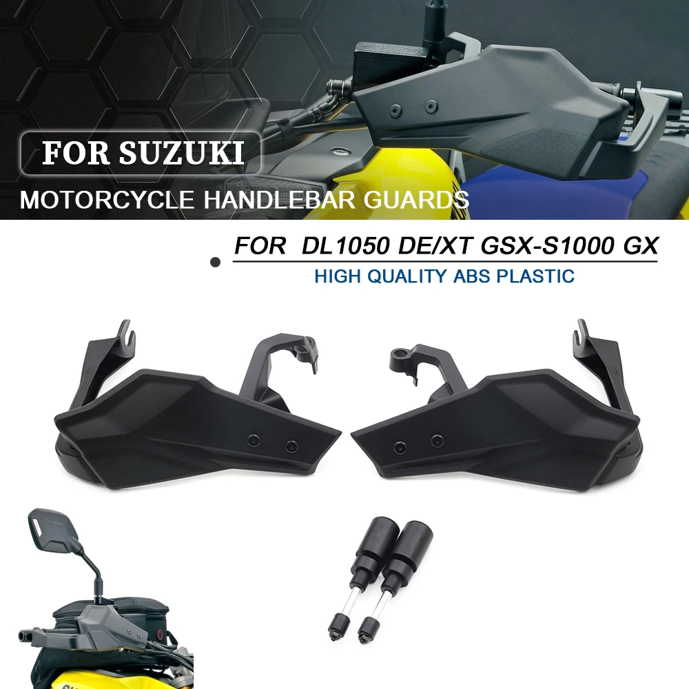 

For Suzuki V-Strom 1050DE 1050 DE DL1050 XT GSX-S1000GX 2023 2024 2025 Hand Guard Motorcycle Handguards Handlebar Guards