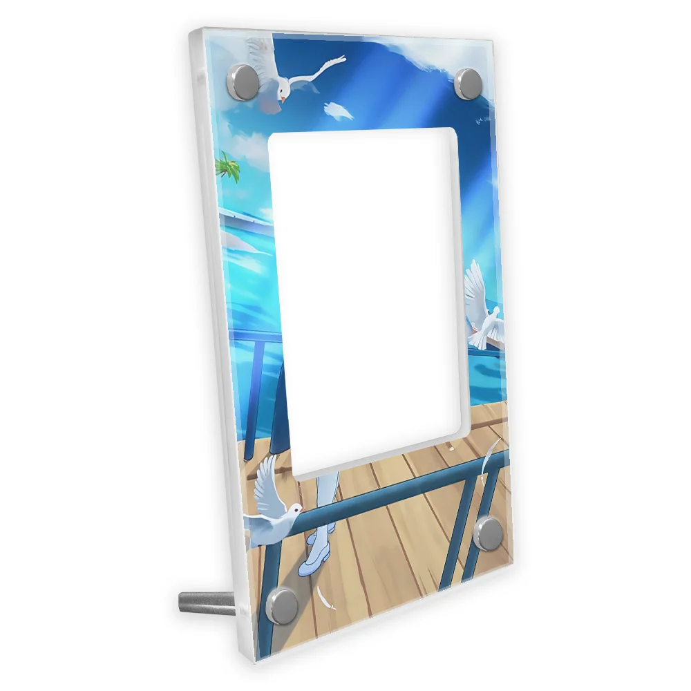 

Pokemon Anime Lillie Card Extended Art Display Case Collection Card Extended Painting Psa Display Rack Excluding