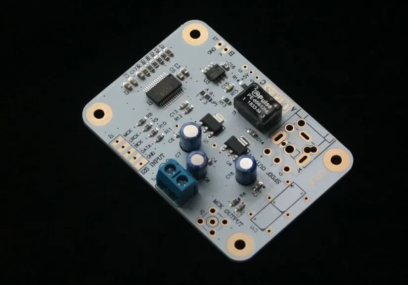 WM8805 I2S To S/PDIF Converter: Coaxial/Optical Output, 192kHz/24bit, Low-Jitter for CD Mod & Raspberry Pi​