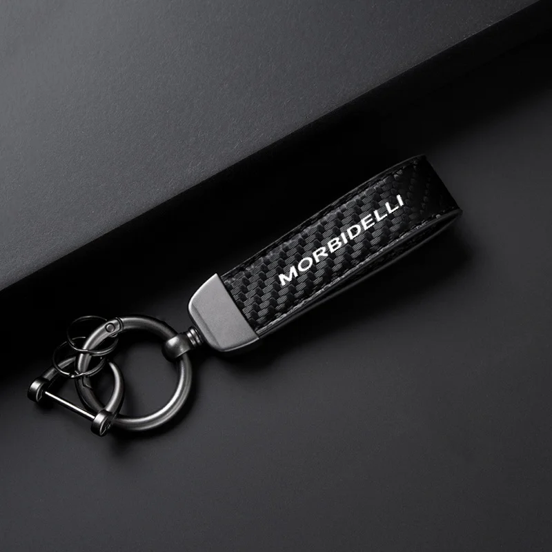Key Ring Keys Strap High-Grade Leather Suede Keychain Car Personality Motorcycle Keyrings For Morbidelli T1002VX T 1002 VX 2025