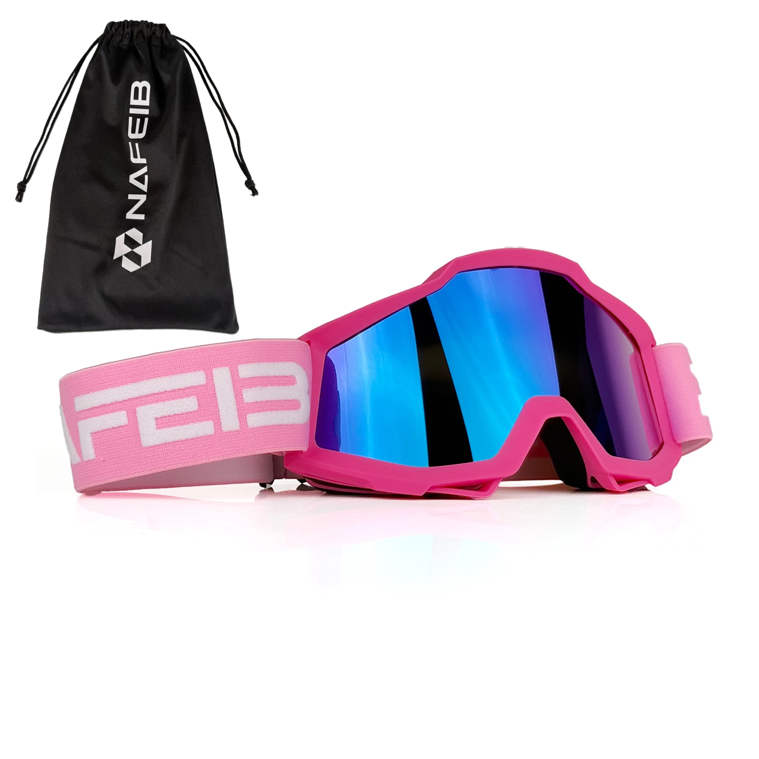 

Motocross Goggles, UV Protection, Trendy & Fashionable, Racing Goggles for Motorcycle, Dirt Bike, ATV, Suitable for Men,