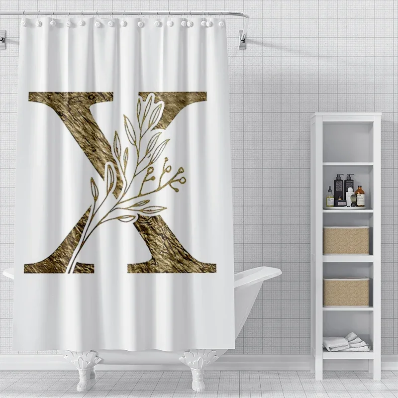 Home decor 26 letter shower curtains for bathroom waterproof fabric bathroom Curtains modern shower curtain 180x200 240x200