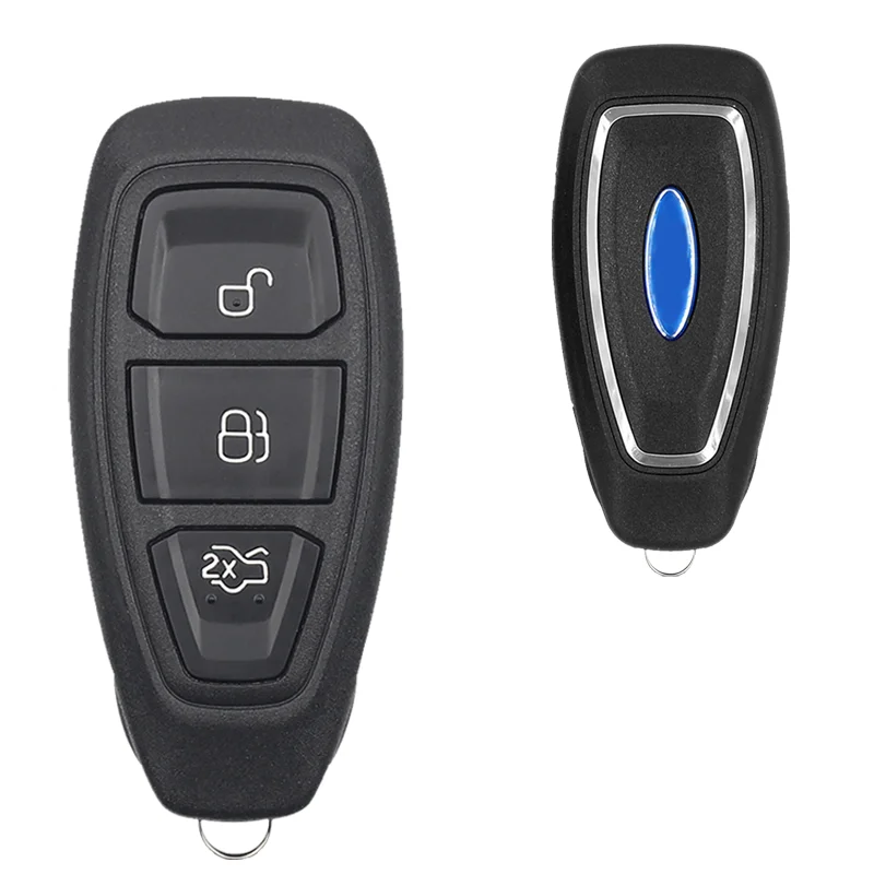 

YAYUN 3 Buttons Fob Case with HU101 Blade Flip Folding Remote Key Shell Fob Case AKFDF108 For Ford Focus Fiesta 2013
