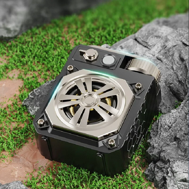 

Mech Style Portable Bluetooth Speaker Gift Outdoor Fun for TWS Music Camping Travel Hiking with IPX5 Waterproof Big Battery Bass