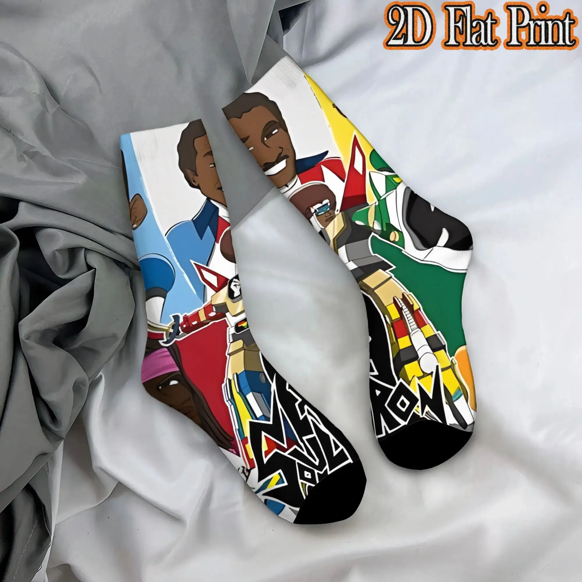 Soultron Steve Urkel Trendy Men's Family Matter Mid-calf Socks Unisex Breathable Crew Sock Cycling socks