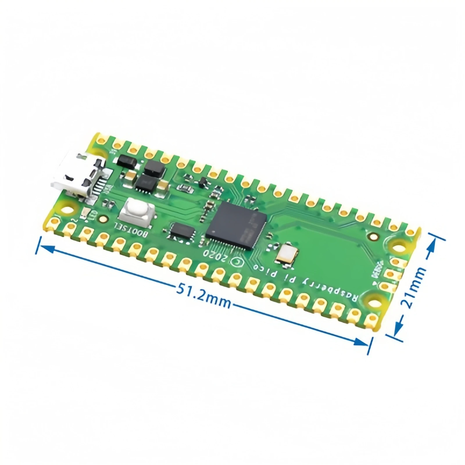 Kompatibel mit dem Raspberry Pi Pico Entwicklungsboard, Raspberry Pi PICO Dual-Core RP2040, unterstützt Python – Detail 2