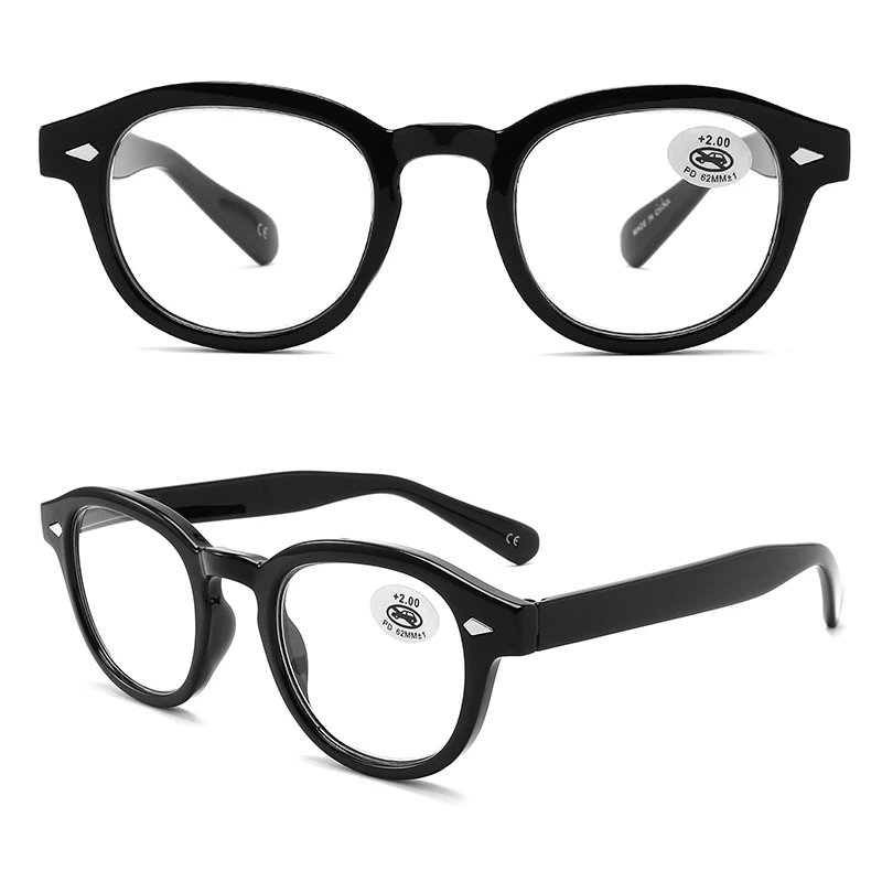 5 Pack Reading Glasses a Lot for Men Women Fashion Oval Frame Spring Hinge High Quality Presbyopic Eyeglasses 1.00 - 4.00