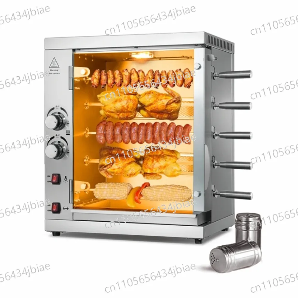 

Промышленный электрический гриль-ротиссерия для жарки курицы для ресторанов, печь для запекания