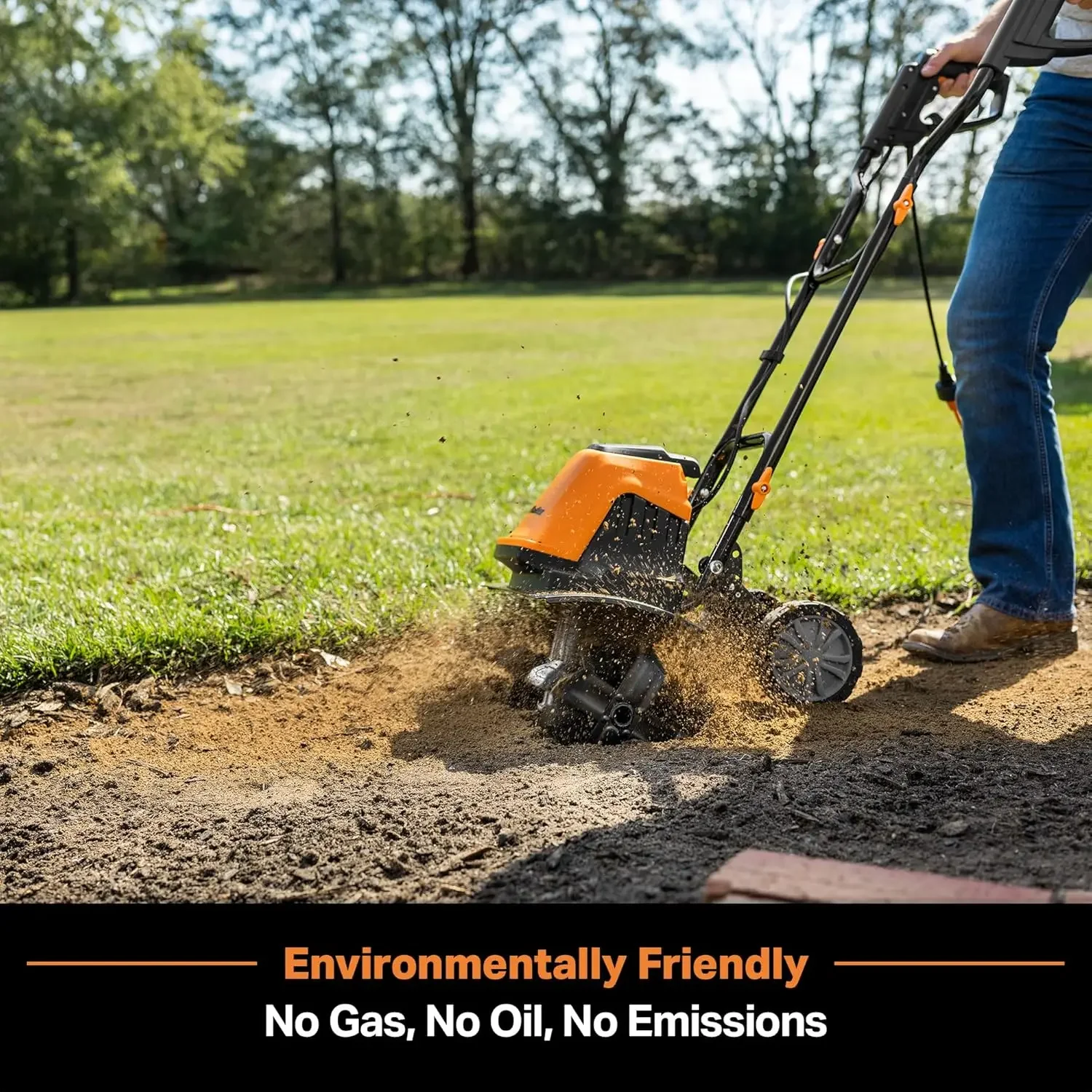 

[Top Quality, Free Shipping!]Electric Tiller 12 Amp 16 Inch