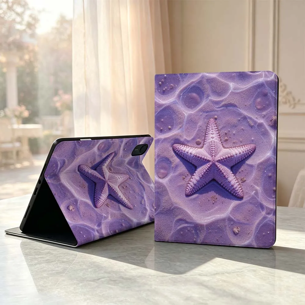 

Purple Starfish Sand Soft For Lenovo Xiaoxin Pad Pro Tab P12 P11 11 11.2 11.5 10.6 inch K10 M10 Plus Tablet Case