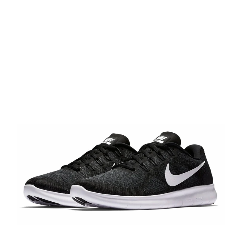 

Nike's New Barefoot Soft Midsole Cushioning Comfortable Running Shoes for Women Free Rn Flyknit Upper Lightweight Outdoor Sports Running Shoes Fit the Foot Shape Simple and Stylish Commuting Casual Sports Shoes Essential for Sports 880840-001