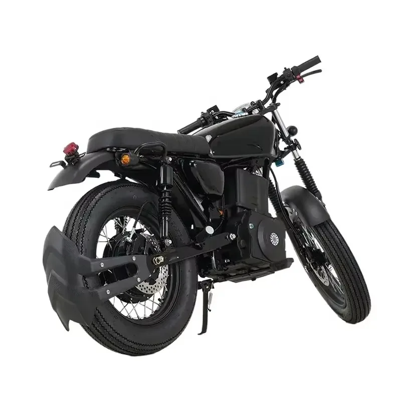 Sport Style Electric Street Bike 72V Lithium Battery E-Motorcycle 80km/h Lithium Battery