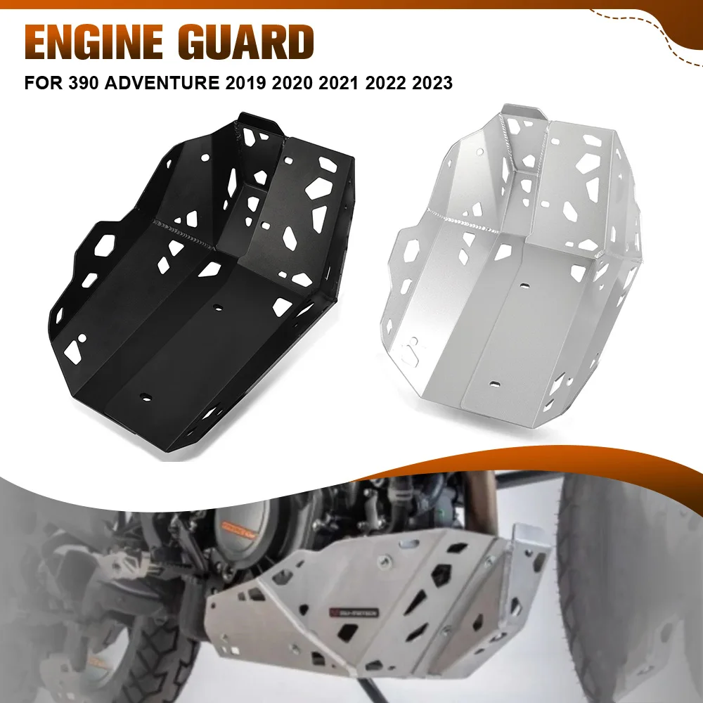 دراجة نارية لوحة التزلج باش الإطار الحرس ل 390 مغامرة 2019 2020 2021 2022 2023 محرك الإطار حامي غطاء حماية لوحة التزلج