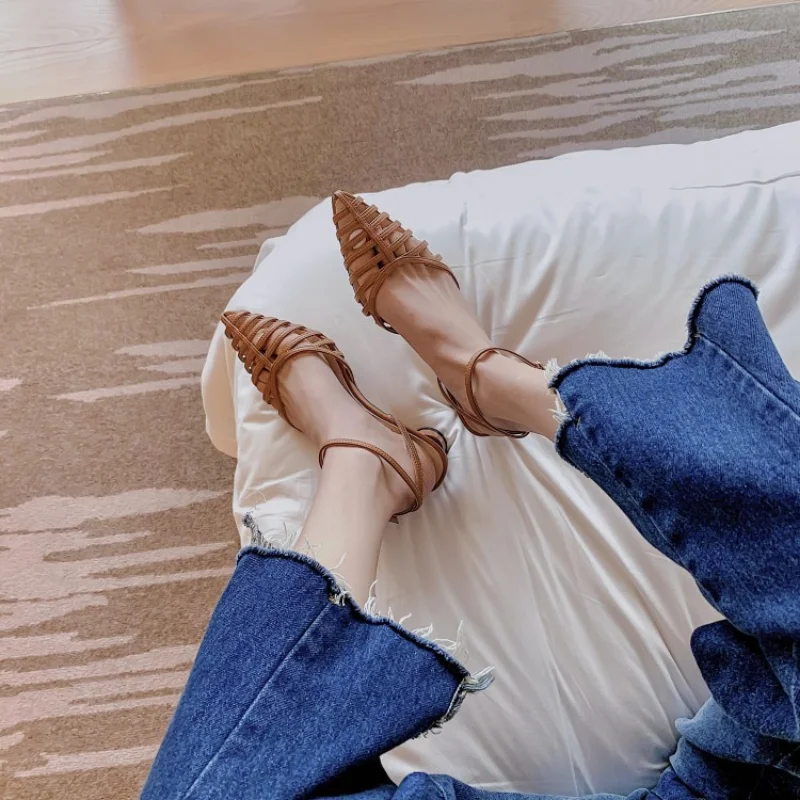 Kahverengi Vintage Oymalı Sand - Vintage Fashion Trends incelemesi ve fiyatı