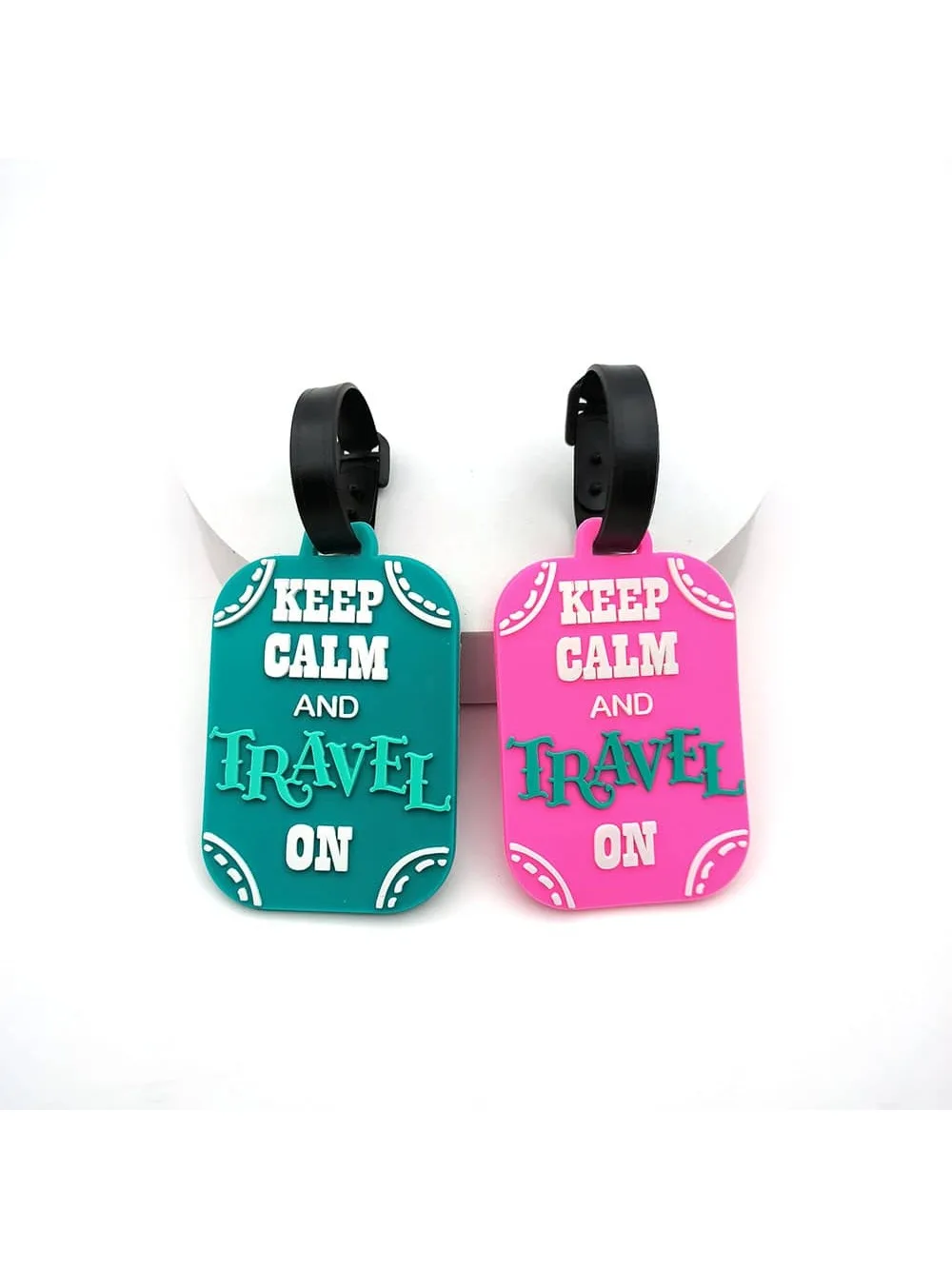 1PCS Cute Luggage Tag Creative Letter Suitcase Silicon Portable Travel  Addres Holder Bag Tags for Luggage Travel essentials