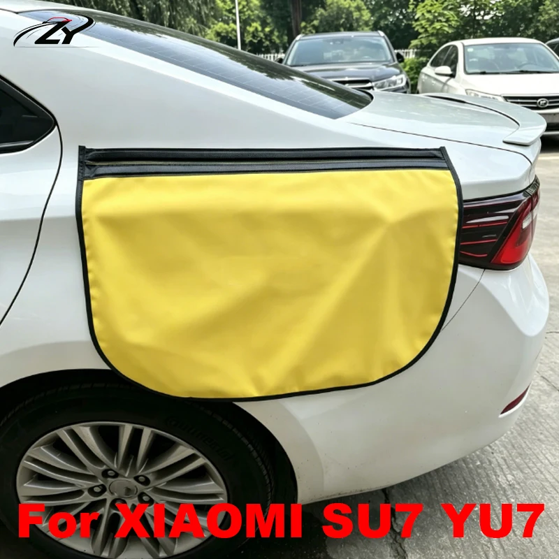 For XIAOMI SU7 YU7 Car Oxford Fabric Charging Rain Cover Outdoor Electric Charging Gun Waterproof Cover Snow Rain Protection