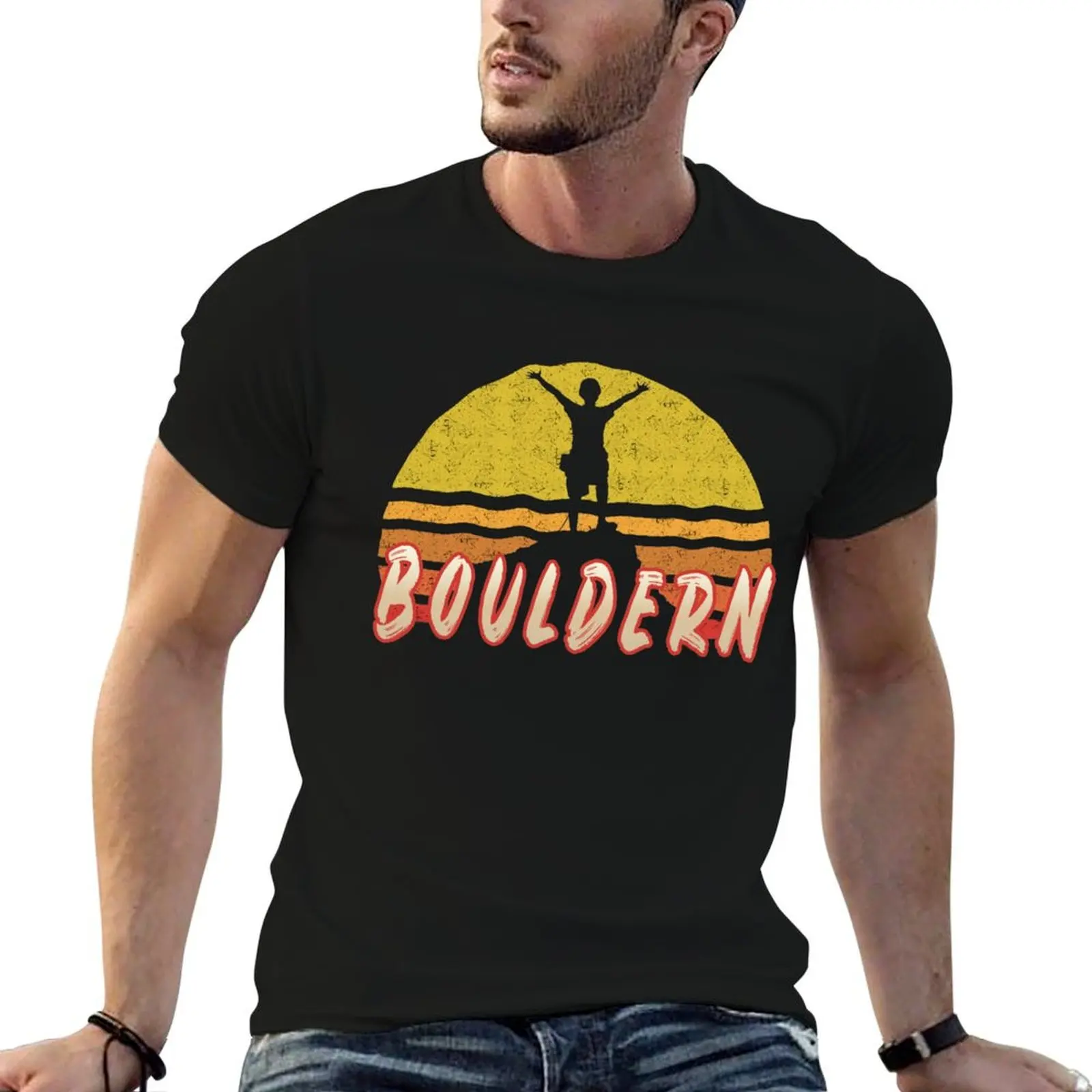 

Cool Bouldern Bouldering T-Shirt t shirt man designer cotton tshirt 100% T-Shirt